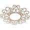 Ekena Millwork Reims Wood Fretwork Pierced Ceiling Medallion, Red Oak, 40"OD x 15 1/4"ID x 3/8"T CMWP40X40X0375RERO - alternate 4